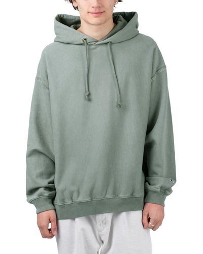 Champion Hoodie Garment Dye Hooded Sweatshirt - Grün