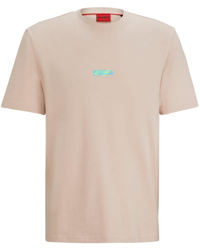HUGO T-Shirt - Natur