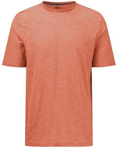 Fynch-Hatton Rundhalsshirt orange (1-tlg) - Pink