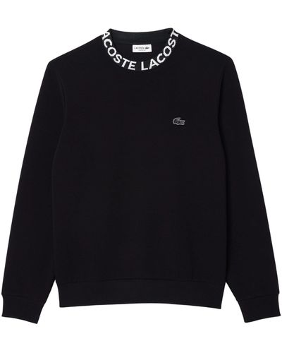 Lacoste Pullover Sweatshirt (1-tlg) - Schwarz