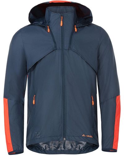 Vaude Outdoorjacke Men's All Year Moab Light ZO Jacket (1-St) Klimaneutral kompensiert - Blau