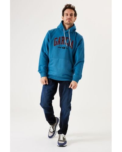 Garcia Hoodie Sweatshirt - Blau