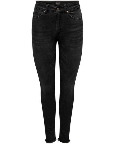 ONLY Ankle-Jeans Blush (1-tlg) - Schwarz