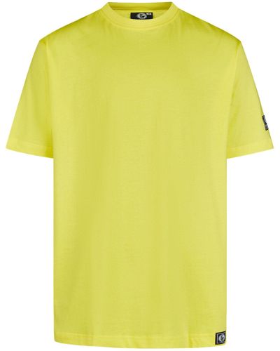 Schietwetter T-Shirt unifarben, luftig - Gelb