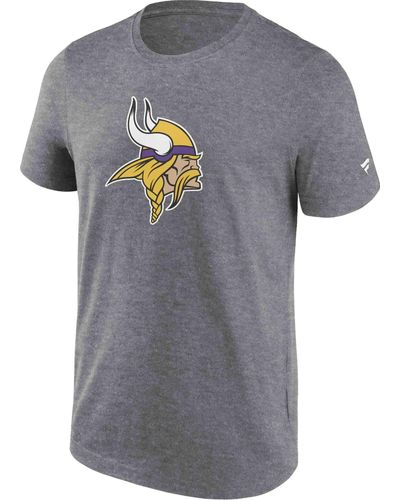 Fanatics T-Shirt NFL Minnesota Vikings Primary Logo Graphic - Grau