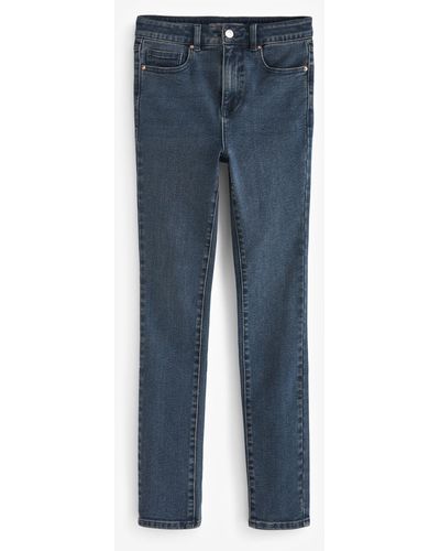 Next Fit- Superweiche Skinny Jeans (1-tlg) - Blau