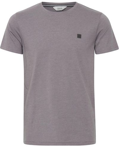 Solid SDConni T-Shirt mit Rundhalsausschnitt - Grau