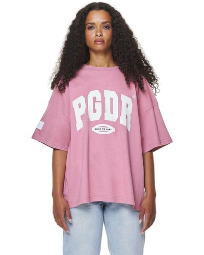 PEGADOR T-Shirt Keats Heavy XS - Pink