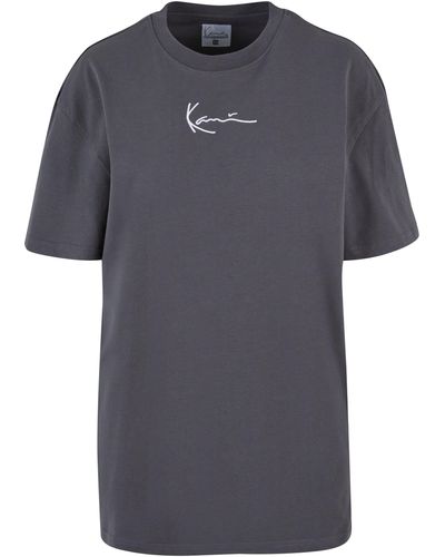Karlkani T-Shirt (1-tlg) - Grau