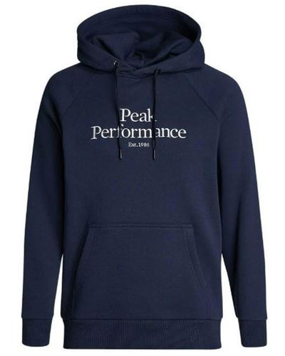 Peak Performance Fleeceshirt - Blau