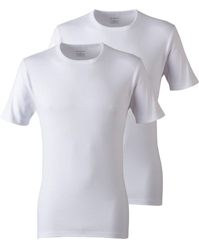 Jockey T-Shirt Modern Classic (2-tlg) - Weiß