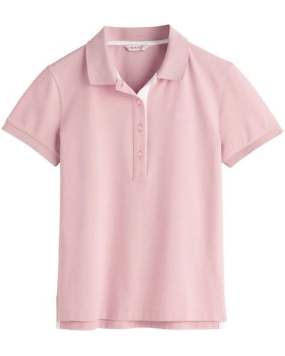 GANT Piqué Poloshirt - Pink