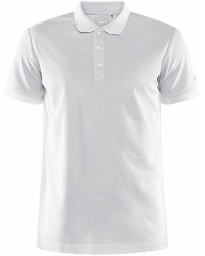 C.r.a.f.t T- CORE Unify Polo Shirt M - Weiß