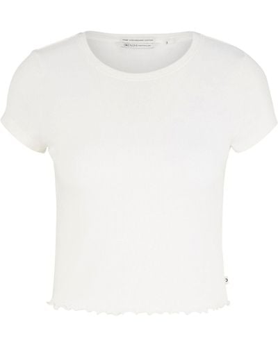 Tom Tailor T-Shirt (1-tlg) Weiteres Detail - Weiß