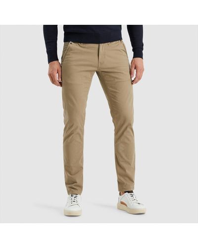 PME LEGEND Stoffhose TWIN WASP CHINO LEFT HAND STRETCH - Natur