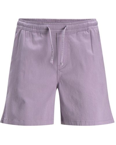 Jack & Jones Chinoshorts Denim Chino Jeans Shorts Kurze Bermuda Hose JPSTJEFF JJJOGGER 3726 in Lila