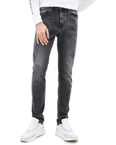 DIESEL Slim-fit-Jeans Stretch Hose - Weiß