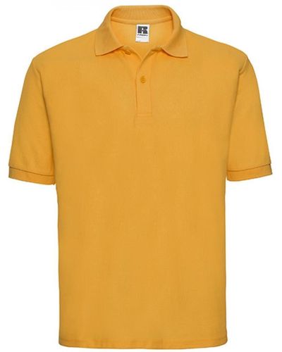 Russell Poloshirt 65/35 - Gelb