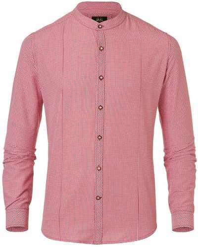 Wiesnkönig Outdoorbluse Hemd Lasse - Pink