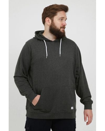 Solid Hoodie SDTammo BT Basic Sweatshirt mit Kapuze - Grau