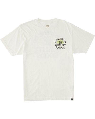 DC Shoes T-Shirt Quality Goods - Weiß