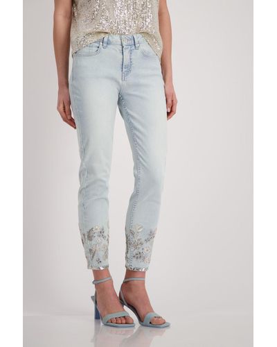 Monari 5-Pocket-Jeans Hose - Mehrfarbig