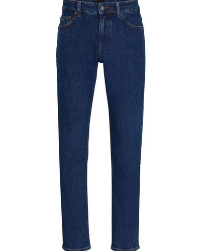 BOSS 5-Pocket-Jeans - Blau