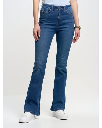 Big Star Bootcut-Jeans CLARA FLARE (1-tlg) - Blau