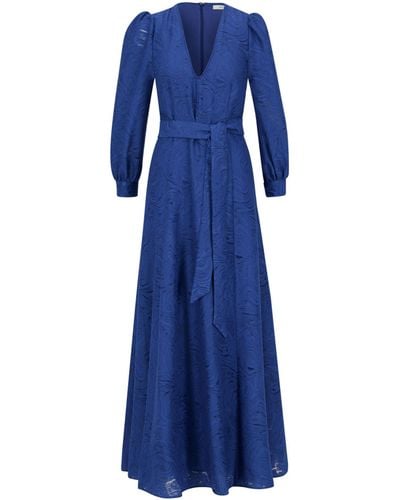 IVY & OAK Abendkleid Kleid NICOLIN (1-tlg) - Blau