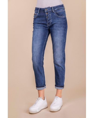 BLUE FIRE 5-Pocket-Jeans - Blau