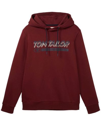 Tom Tailor Sweatshirt (1-tlg) - Rot
