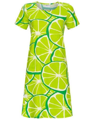 Ringella Strandkleid Kleid mit kurzem Arm (1-tlg) Sommerliches Design - Grün