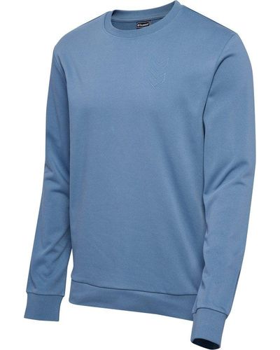 Hummel Kapuzenpullover Hmlactive Sweatshirt - Blau