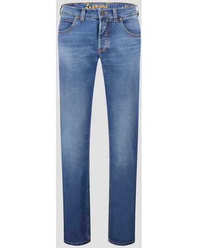 Atelier Gardeur Straight-Jeans Biodegradable Denim blau