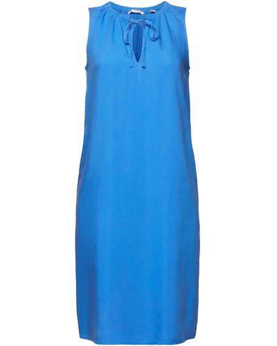 Edc By Esprit Minikleid Dresses light woven - Blau