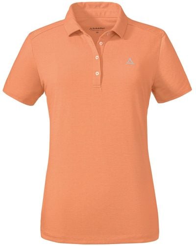 Schoeffel Poloshirt CIRC Polo Shirt Tauron L PEACH - Orange