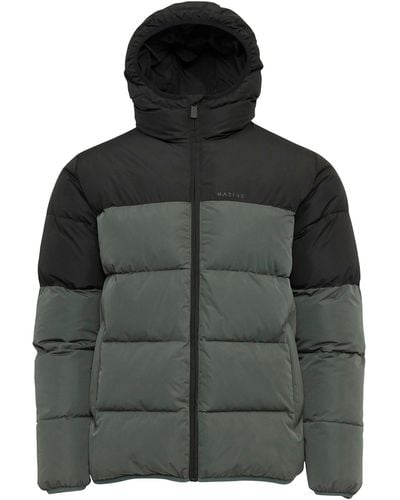 Mazine Winterjacke Driftwood Puffer Jacket warm gefüttert - Schwarz