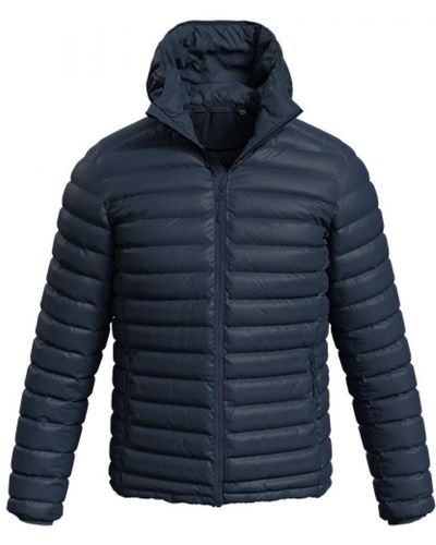 Stedman Outdoorjacke Lux Padded Jacket Men S bis 5XL - Blau