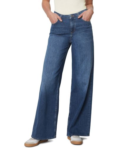 Marc O' Polo Straight-Jeans aus Cashmere Touch Denim - Blau