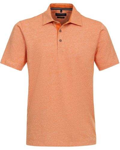 CASA MODA Poloshirt Polo-Shirt uni - Orange