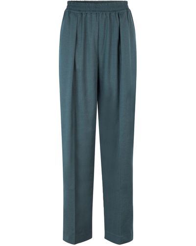 Samsøe & Samsøe & Samsoe 5-Pocket-Hose Julia trousers 14635 - Blau
