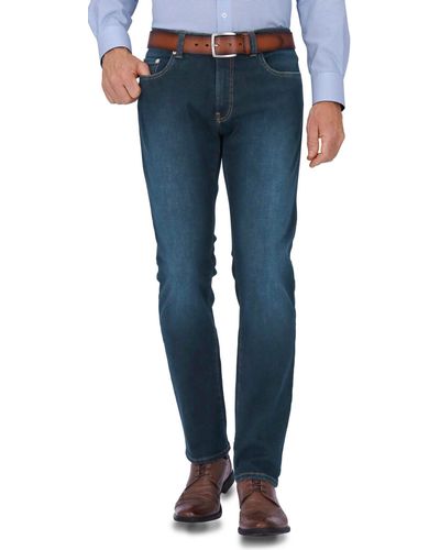 Pierre Cardin 5-- Five-Pocket-Jeans Lyon darkblue Modern Fit Futureflex - Blau