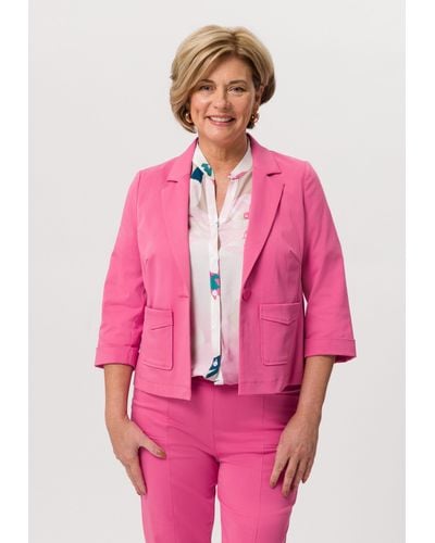 FRANK WALDER Jackenblazer mit attraktiven Taschen - Pink