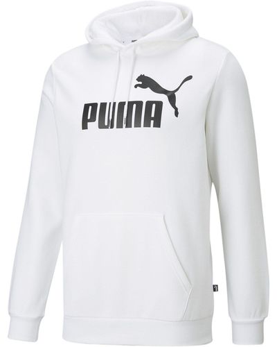 PUMA Essentials Big Logo hoodie - Weiß