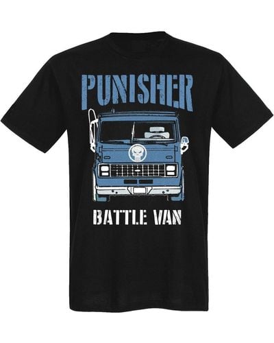 Marvel T-Shirt The Punisher Battle Van II - Schwarz