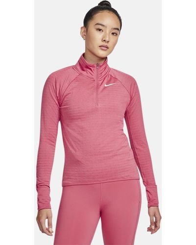 Nike Sweatshirt Tf Element Hz (1-tlg) - Pink