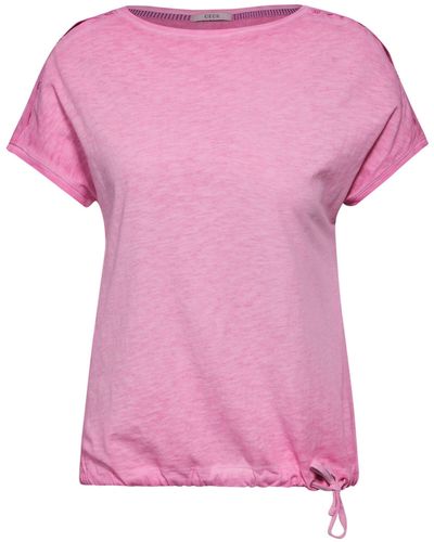 Cecil Kurzarmshirt NOS GMD Shirt - Pink