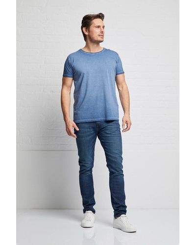 WUNDERWERK T-Shirt Core Tee mal tinto male - Blau