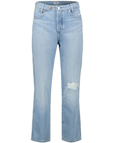 Wrangler 5-Pocket- Jeans MULTIFIT JEAN (1-tlg) - Blau
