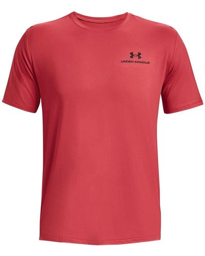 Under Armour ® - Rush Energy Kurzarm T-shirt - Rot